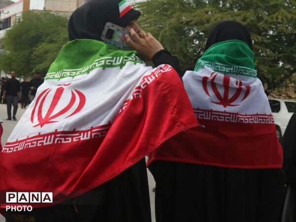 فرزندان انقلاب شهرستان شهیدپرور لامرد در روز قدس