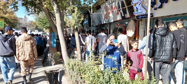 راهپیمایی روز ۱۳ آبان در شهرستان سملقان