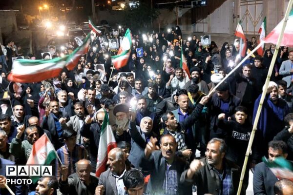 گرامیداشت چهلمین روز شهادت قائد امت در قلعه رئیسی