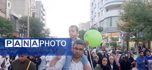 راهپیمایی کیلومتری غدیر در نیشابور