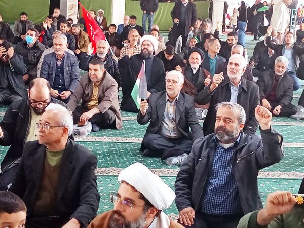 جشن پیروزی مقاومت فلسطین در کاشمر