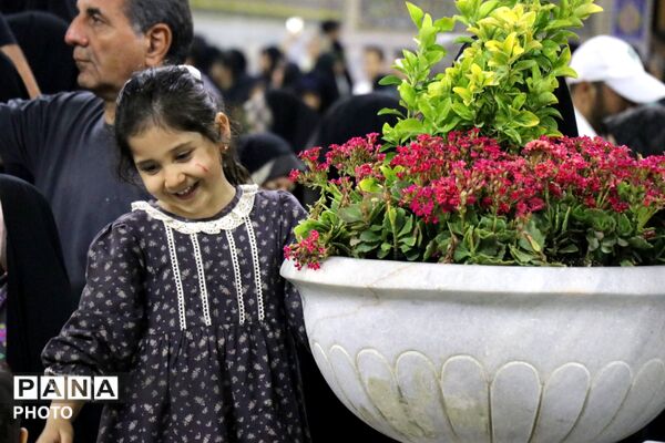 شام ولادت علی ابن موسی‌الرضا، در حریم رضوی