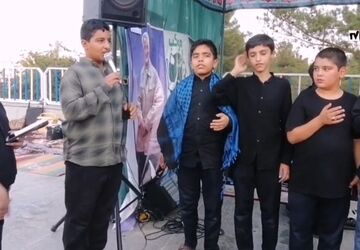 موکب نوجوانان فاطمیون  شهرضا در آستان مقدس امامزاده شاهرضا (ع)