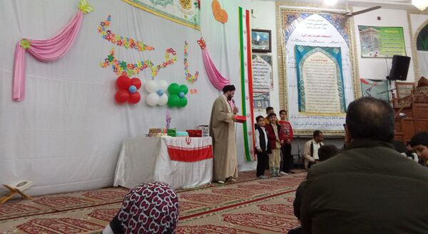 جشن ولادت حضرت مهدی (ع) در مسجد جامع شهر کندر