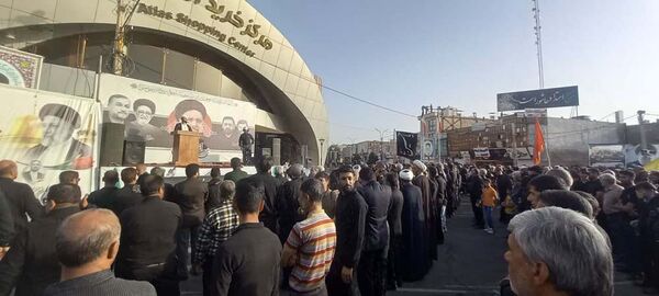بم در سوگ رئیس‌جمهور مردمی، جهادی و انقلابی 