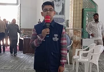 برگزاری میز خدمت هفته دولت در نماز جمعه شهر جعفریه قم