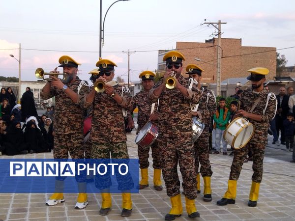 افتتاحیه المان شهدای گمنام شهر کندر