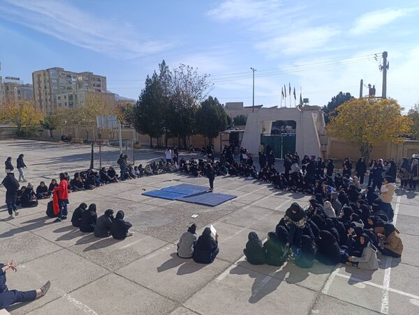 المپیاد ورزشی در هنرستان فاطمیه