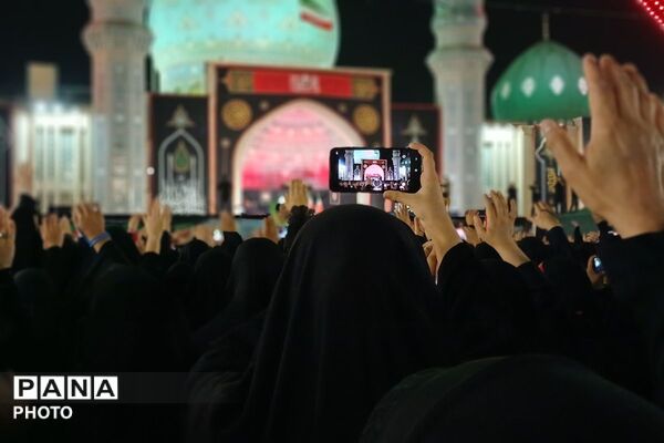 وداع با آقای شهید ایران در آستان مقدس جمکران