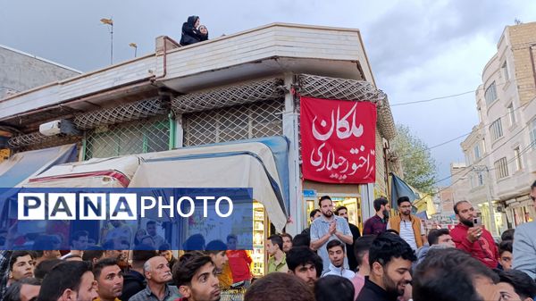 ملکان در پرتو هنر و معنویت؛ جشن میلاد امام رضا (ع) در بازار نوسازی شده