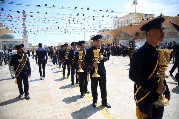 عزاداری سالروز شهادت امام جواد(ع) در حرم حضرت معصومه(س)