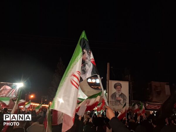 مراسمی باشکوه  به مناسبت  روز نوزدهم  شهادت رهبر معظم انقلاب