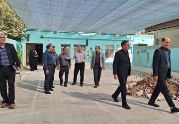بازدید مدیران کل آموزش و پرورش و نوسازی مدارس استان اصفهان از اجرای طرح شهید عجمیان۲