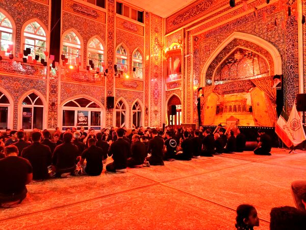برگزاری مراسم عزاداری شب عاشورا در تکیه ابوالفضلی نیشابور 