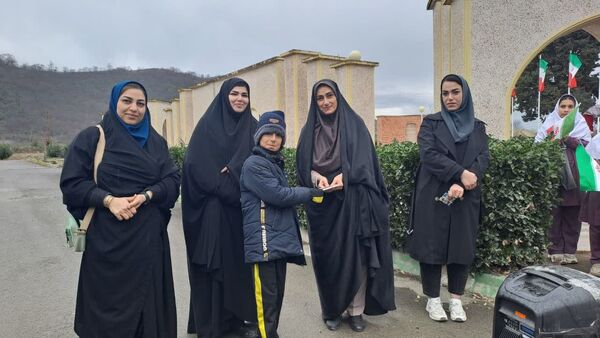پیاده‌روی خانگی به‌مناسبت دهه فجر در گلوگاه