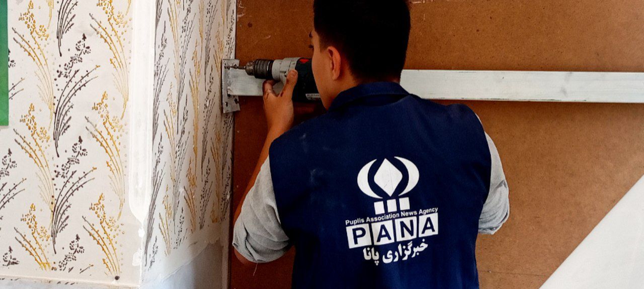 دبیرستان میثاق کاشمر بازسازی شد