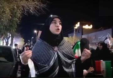 اجتماع شبانه مردم نیروگاه قم در تجدید میثاق با آرمان های رهبر شهید