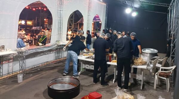 قرارگاه شهید دکتر طهرانچی و موکب شهدای دانشجو در دانشگاه آزاد کرج برپا شد