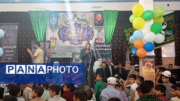 مراسم عید غدیرخم در مسجد جامع شهر تیتکانلو 