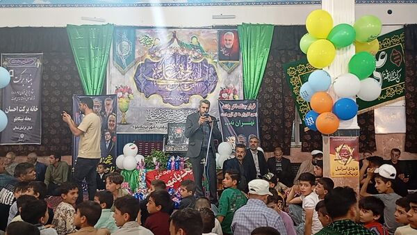مراسم عید غدیرخم در مسجد جامع شهر تیتکانلو 
