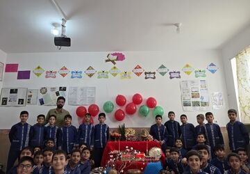 جشن یلدا در مدرسه شهید باهنر مروست