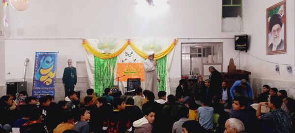 جشن باشکوه ولادت امام علی ع در روستای کاریزک خلیل آباد