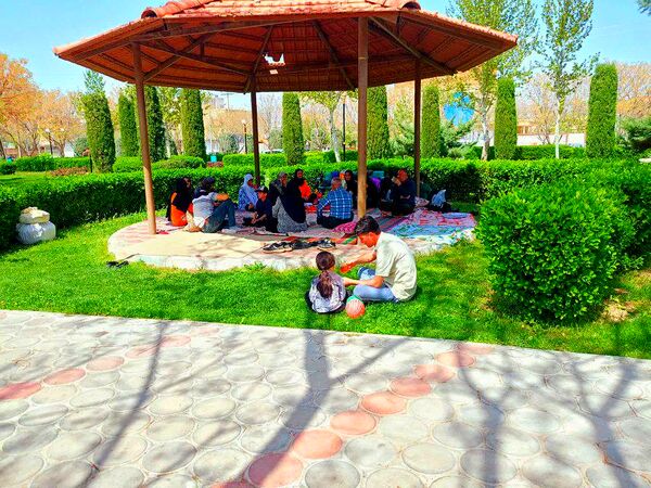 روز سیزده بدر در کاشمر 