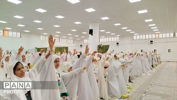 شکوه بندگی هزار روزه‌اولی در مصلی رودبار جنوب