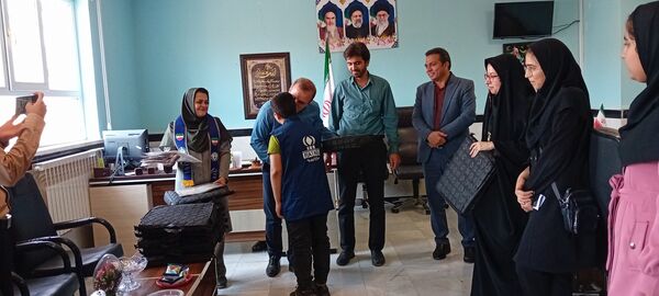 تقدیر از دانش‌آموز خبرنگاران پانا در شهرستان سملقان