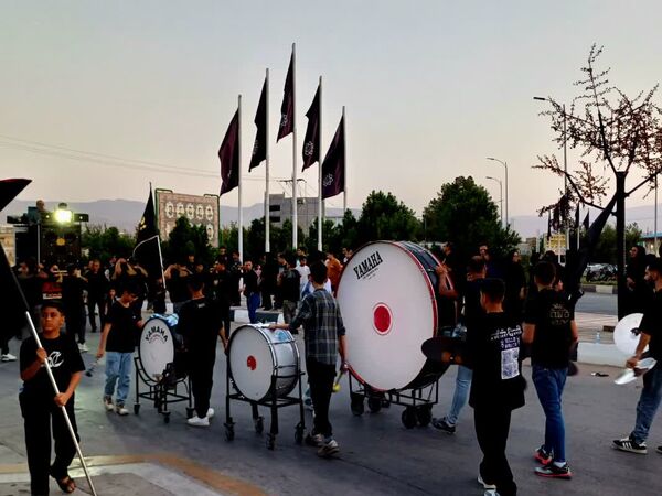 عزاداری جوانان در روز  رحلت نبی اکرم اسلام و امام حسن مجتبی (ع)