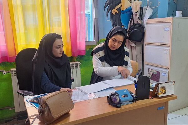 بازدید سرگروه سلامت اداره کل آموزش و پرورش شهرستانهای استان تهران از مدارس ناحیه دو شهرری 