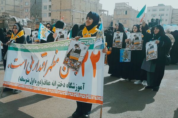 تجلی وحدت ملی در راهپیمایی ۲۲بهمن نصیرشهر 