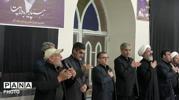 حضور امام جمعه کاشمر در هیأت ابوالفضلی روستای عارف آباد