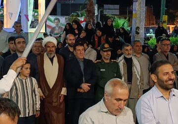 حضور پرشکوه مردم کوهدشت در صدمین شب اجتماعات