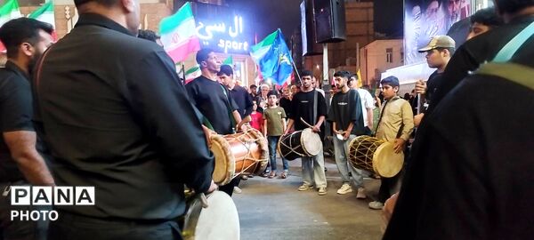 همبستگی مردم بندرعباس در شب شهادت امام جواد (ع)