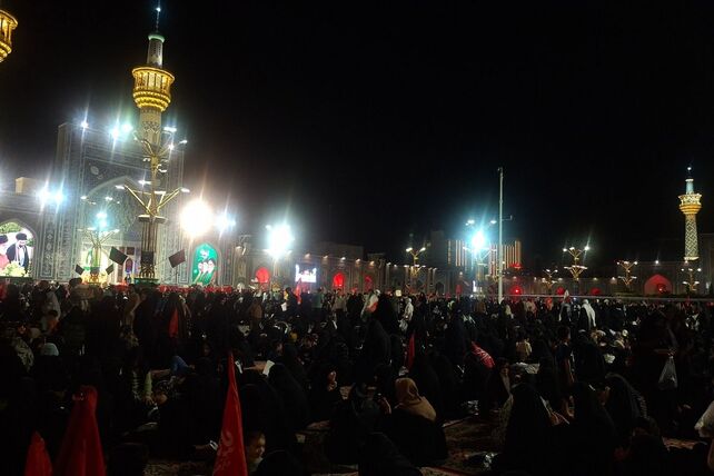 حرم مطهر رضوی میزبان مراسم چهلم آقای شهید ایران