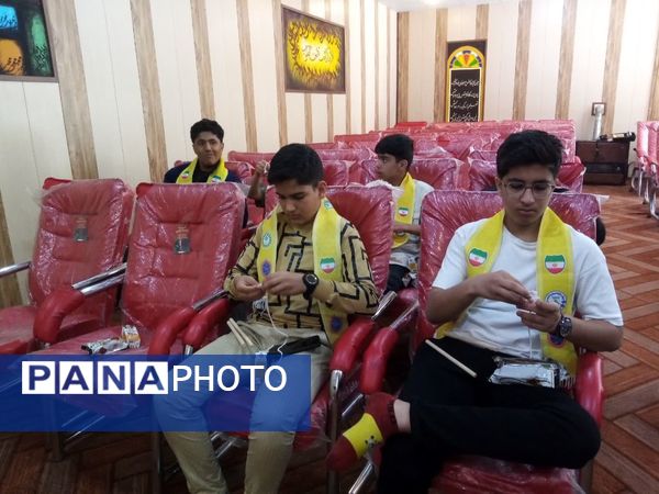 پیش اردوی پیشتازان قطب شهید دهقان در تربت جام