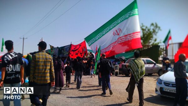  طنینِ « یا حسین » در مسیر جاماندگانِ اراکی