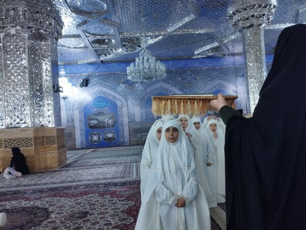 جشن عبادت در حرم مطهر رضوی 