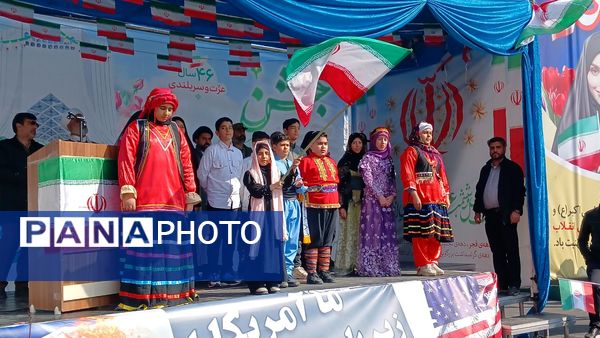 حضور پرشور و باشکوه مردم محمدشهر در راهپیمایی ۲۲بهمن