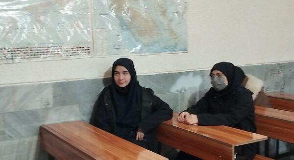 آمادگی پیش از مانور زلزله در هنرستان کاردانش حافظ 
