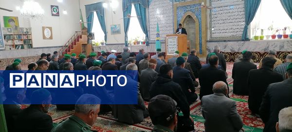 اقامه نماز عبادی سیاسی جمعه در هفته سوم آذر ماه در مسجد جامع شهربار نیشابور