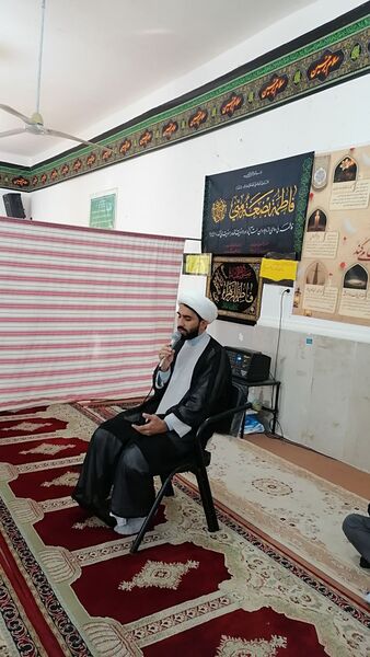 مراسم ایام فاطمیه دوم در مدارس سندرک