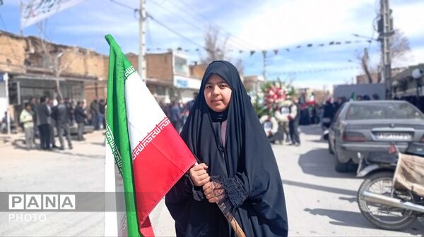 تشییع و خاکسپاری پیکر دو شهید حمله آمریکایی - صهیونی در بن 