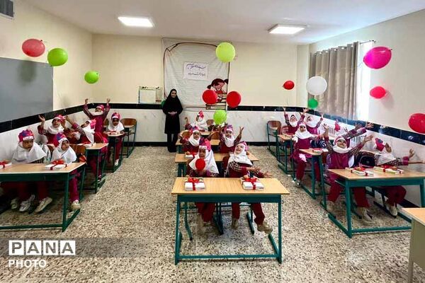 دومین رویداد گزارش تصویری پانا از نخستین روز حضور کلاس‌اولی‌ها در مدارس خراسان شمالی
