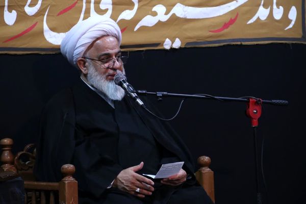 عزاداری شهادت امام جعفر صادق (ع) در آبیک 