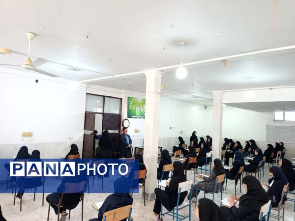 امتحانات نهایی خرداد ماه پایه دوازدهم و ترمیم نمره شهرستان بهبهان