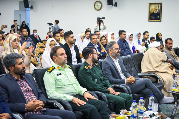 جشن ازدواج 150 زوج دانشجو در مسجد مقدس جمکران 