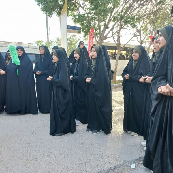 استقبال از خادمان حرم مطهر امام رضا (ع) در شهرستان فاروج 