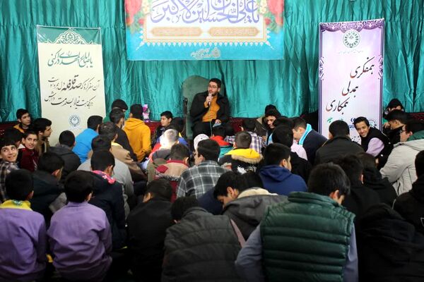 ویژه برنامه سازمان دانش‌آموزی استان سمنان به مناسبت ولادت حضرت علی اکبر (ع)